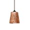 Besa Lighting Nico 4 Cord Pendant, Stone Copper Foil, Bronze Finish, 1x50W Halogen 1XT-5125CF-BR - alternate 1